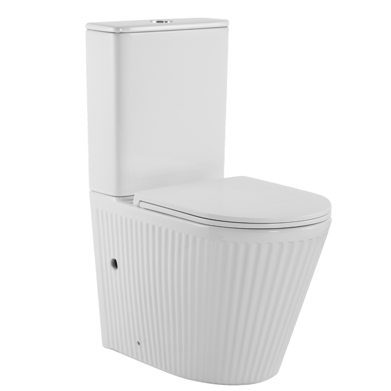 Унитаз напольный Triton-Pro Торнадо Лайн TR-CO-3906, сиденье, фурнитура н/к